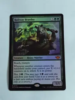 Railway Brawler Outlaws of Thunder Junction Foil - Image 1