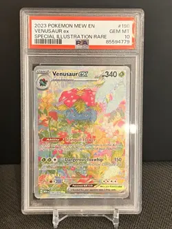 PSA 10 Venusaur ex 198/165 SIR - Pokemon Scarlet & Violet: 151 ENGLISH - Image 1
