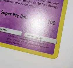 Sun & Moon MEWTWO Holo Promo #SM77 Pokemon Card 🌟 NM/Mint 🌟 Saitou 2017 - Image 2