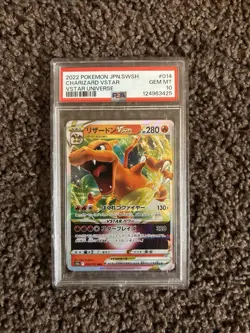 2022 Pokemon Japanese Sword & Shield #014 CHARIZARD VSTAR PSA 10 💯🔥 - Image 1