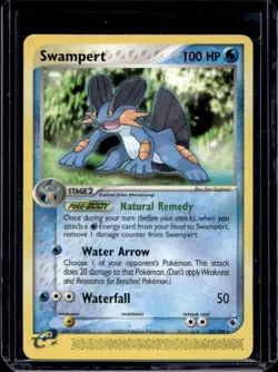 2003 Pokemon EX Ruby & Sapphire Swampert #23/109 - Image 1