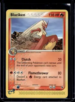 2003 Pokemon EX Ruby & Sapphire Blaziken #15/109 - Image 1