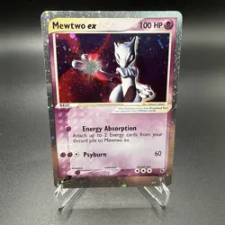 Mewtwo ex 101/109 Ruby and Sapphire Holo Rare Pokemon TCG LP - Image 1