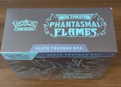 Pokemon Mega Evolution Phantasmal Flames Elite Trainer Box ETB Factory Sealed - Image 2