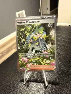 Pokemon TCG Special Illustration Rare Wally's Compassion #186/132 Mega Evolution - Image 1