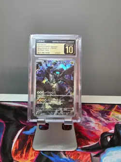 POKEMON CGC 10 PRISTINE N'S ZEKROM 210/193 MEGA DREAM EX ART RARE HOLO - Image 1