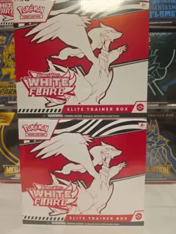Pokemon White Flare Elite Trainer Box (Sealed) - Lot Of 2 - Image 1