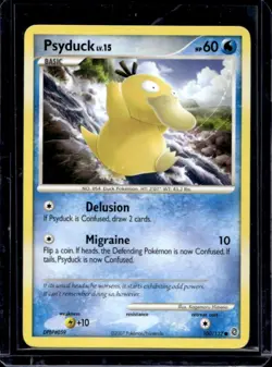 2007 Pokemon Diamond & Pearl Secret Wonders Psyduck #100/132 - Image 1