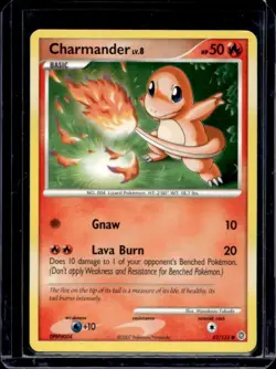 2007 Pokemon Diamond & Pearl Secret Wonders Charmander #82/132 - Image 1