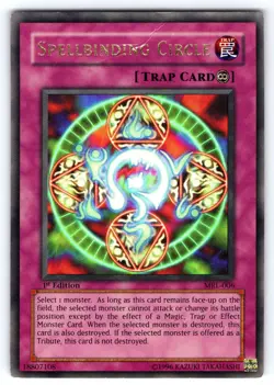 Yu-Gi-Oh! Spellbinding Circle Magic Ruler MRL-006 1st Edition Ultra Rare MP - Image 1