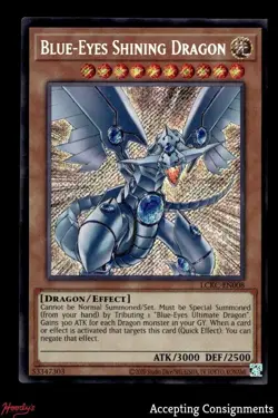 2025 Yu-Gi-Oh! TCG Legendary Kaiba Mega #LCKCEN008 Blue-Eyes Shining Dragon SE - Image 1