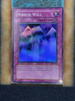 Yugioh Mirror Wall PSV-016 Super Rare 1st Ed LP - Image 1