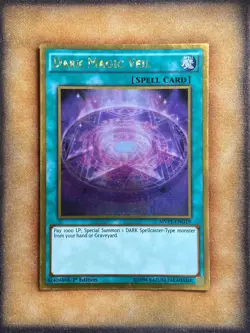 Yugioh Dark Magic Veil MVP1-ENG19 Gold Rare 1st Ed NM - Image 1