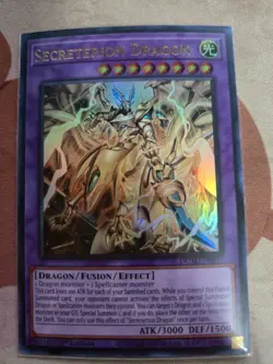 Yugioh! Secreterion Dragon - DUAD-EN037 - Ultra Rare - 1st Edition Near Mint, En - Image 1