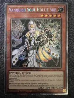 Yugioh Vanquish Soul Hollie Sue DUAD-EN022 Starlight Rare 1st Edition NM - Image 1