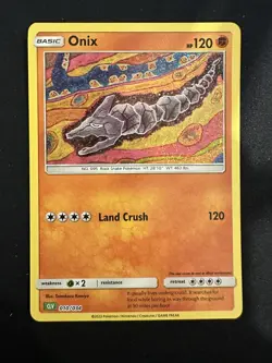 POKEMON TCG ONIX 010/034 CLV POKEMON CARD GAME CLASSIC HOLO ENGLISH - Image 1