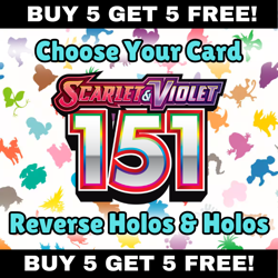 Pokemon - S&V 151 - Reverse Holos & Holos - Choose Your Card - Image 1