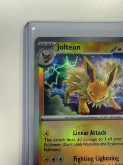 2025 Pokemon Prismatic Evolutions Jolteon (Master Ball Pattern) 029/131 Rare SV: - Image 2