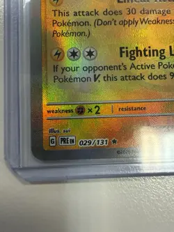 2025 Pokemon Prismatic Evolutions Jolteon (Master Ball Pattern) 029/131 Rare SV: - Image 5