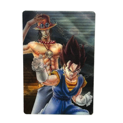 S4660 Ace & Vegito 3D Dragon Ball x One Piece Jump Magazine 40th Anniversary - Image 2
