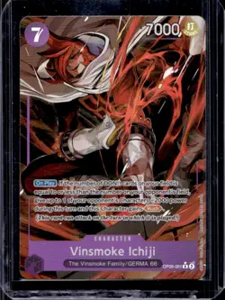 2024 One Piece Wings of The Captain Vinsmoke Ichiji VAR Alt Art #OP06-061 - Image 1