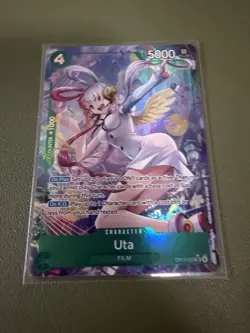 Uta (Alt Art) OP13-023 SR Carrying on His Will - ONE PIECE Card Game ENGLISH - Image 1