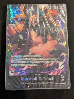 One Piece Starter Deck English ST27 Blackbeard Marshall D Teach Deck Only Sealed - Image 1