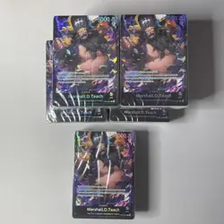One Piece Sealed ST-27 Starter Deck - Marshall.D.Teach - Deck Only - English - Image 1