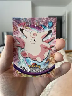 Clefable 1999 Topps Pokemon TV Animation Series 1 #36 Topps blue label - NM - Image 1
