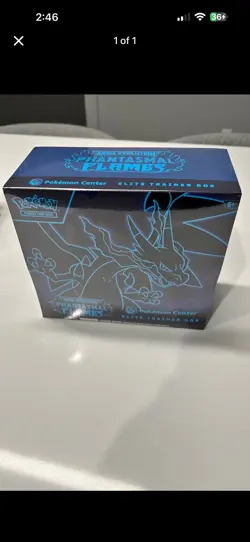 Pokemon TCG Mega Evolution Phantasmal Flames Pokemon Center ETB Factory Sealed - Image 1