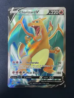 Pokemon TCG: Brilliant Stars Charizard V 153/172 Full Art NM - Image 5