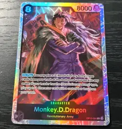 One Piece CCG Monkey D. Dragon Legacy Of The Master SR Foil Card OP12-094 NM - Image 1