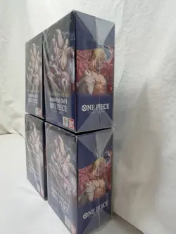 Lot of 4 One Piece Card Game Double Pack Set 9: Azure Sea's Seven Series- Sealed - Image 2