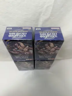 Lot of 4 One Piece Card Game Double Pack Set 9: Azure Sea's Seven Series- Sealed - Image 3