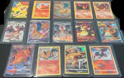 Pokemon TCG Charizard, Charmander, Charmeleon 14 Card Lot; Vintage-Modern - Image 2