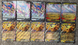 Zapdos EX SVP 049 x5, Zacian V 095 x3, Mega Latias EX 011 x2 Card Lot JUMBO NM - Image 1