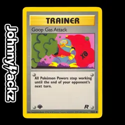 Pokemom TCG - Goop Gas Attack 78/82 - 1st Edition Card - Team Rocket 2000 (NM) - Image 1