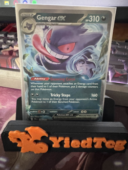 Gengar ex 104/162 Temporal Forces Ultra Rare Holo Pokemon Card NM - Image 1