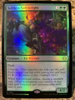 MTG TCG Lorwyn Eclipsed Selfless Safewright 0193 Foil Rare - Image 1
