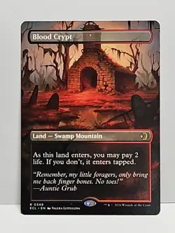 Blood Crypt (Borderless) Lorwyn Eclipsed regular NM 349 - Image 1