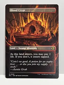 Blood Crypt (Borderless) Lorwyn Eclipsed regular NM 349 - Image 2