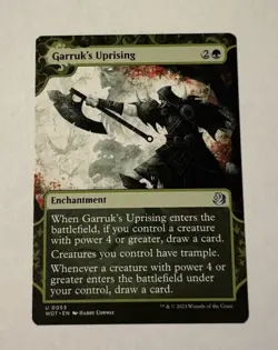 MTG Garruk's Uprising - Wilds of Eldraine: Enchanting Tales NM - Image 1