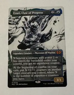 MTG Ezuri, Claw of Progress - Extended Art - Multiverse Legends NM - Image 1