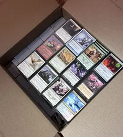 Magic The Gathering Bulk Lot MTG Uncommon Common LARGE FLAT RATE 24 Lbs 6000+ - Image 1