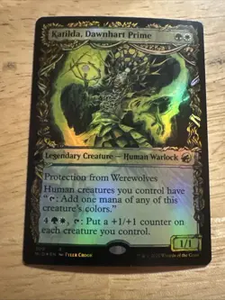 MTG Katilda, Dawnhart Prime (309/553) Innistrad Midnight Hunt LP FOIL - Image 1