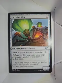 Haywire Mite - U199/287 - MTG - The Brothers' War - Image 1