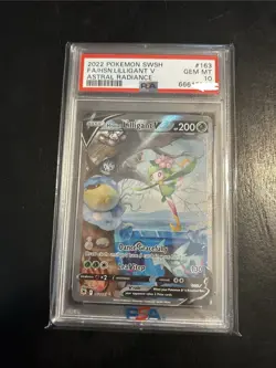 Pokemon TCG Hisuian Lilligant v Astral Radiance Ultra Rare Card 163/189 PSA 10 - Image 1
