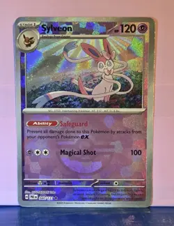 Sylveon (Master Ball Pattern) 040/131 Prismatic Evolutions Holo - Pokemon TCG - Image 1