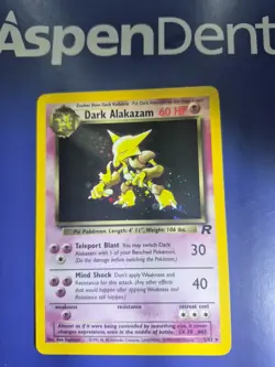 Dark Alakazam 1/82 Team Rocket Holo LP Pokemon TCG - Image 2