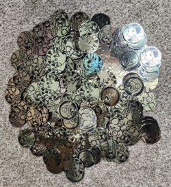 Official Pokemon TCG Coins Lot x200+ Pikachu Dragonite And More... - Image 1